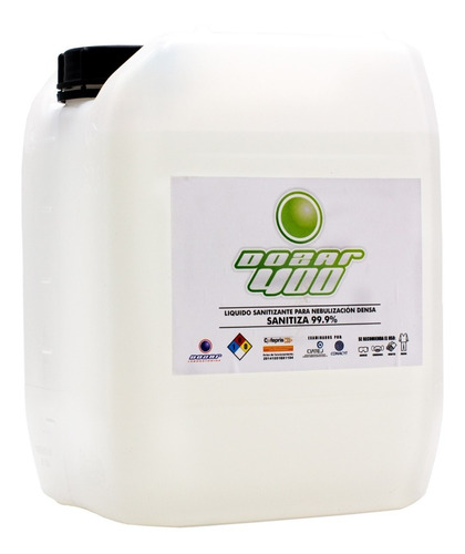 Liquido Para Máquina De Humo Sanitizante Eventos Humo Denso