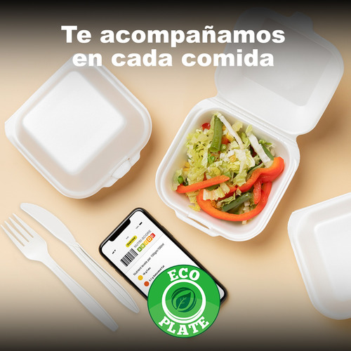 Cuchillo Desechable Biodegradable Ecológico | 1000 Pzas