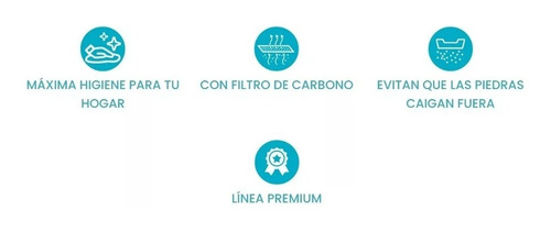 Imagen 6 de 8 de Litera Para Gatos Komoda + Palita + Filtro Carbón | Cancat