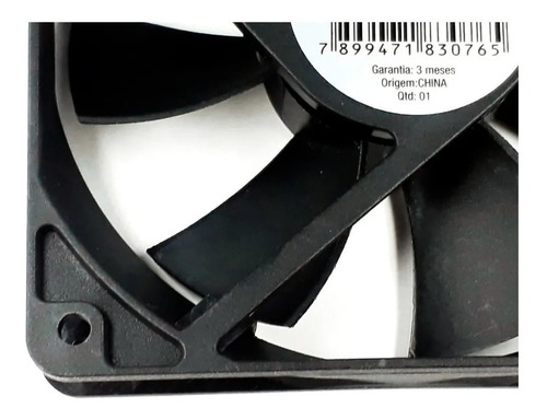 Cooler Micro Ventilador Fan 92x92x25mm 12v Sem Rolamento Mxt