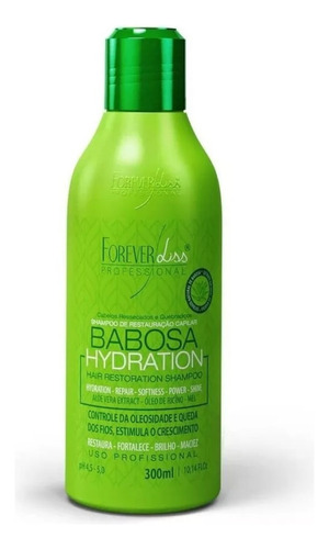 Forever Liss Shampoo Hidratante Babosa 300ml 