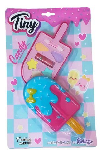 Set Maquillaje Helado Fashion Make Up Tiny 3041