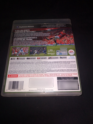 Juego Fifa Soccer 12, Ps3 Fisico (Usado)