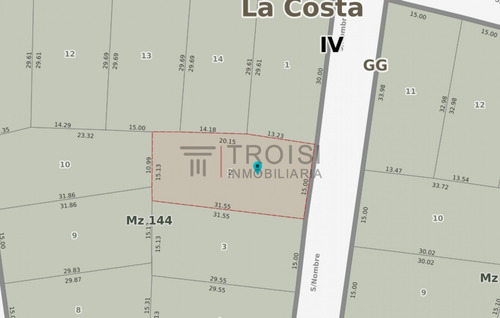 L7 - Lote Calle Santiago Del Estero E/ Av. Entre Rios Y Parque Publico - Santa Teresita
