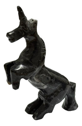 Figura De Mármol En Forma De Unicornio Decoración Para Mesa