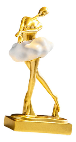 Estatua De Bailarín De Ballet Ornamento De Altura 22 Cm