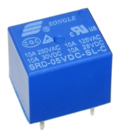 Relay Rele 5v 1 Canal 110-220vac 10a Electronics