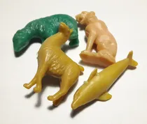 Comprar Lote 4 Antiguos Muñequitos Plásticos Jack 