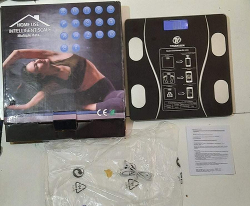 Imagen 2 de 2 de Báscula Electrónica Bluetooth Inteligente De Baño