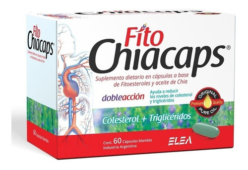 Fito Chiacaps Omega 3 Chia Elea X 60 Caps 