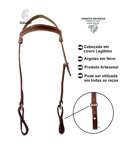 Cabeçada Para Cavalo Égua Várias Cores Alta Qualidade Oferta