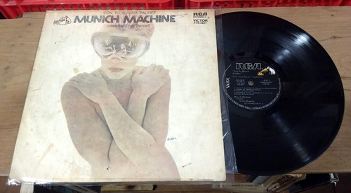 Munich Machine Con Tu Blanca Palidez 1978 Disco Lp Vinilo