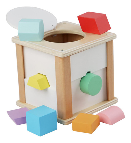 Cubo De Actividades Para Bebés, Juguete Clasificador De