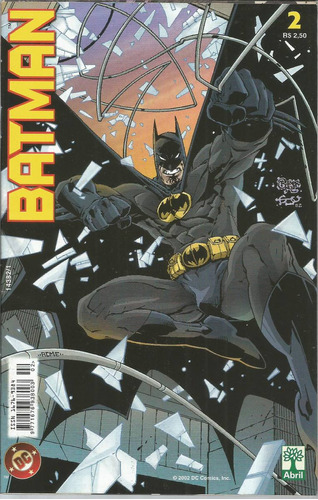 Batman N° 02 - 7ª Serie - Abril 2 - Bonellihq Cx428 H18