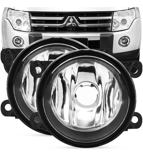 Par Farol Milha Pajero Full 2007 2008 2009 10 2011 Auxiliar