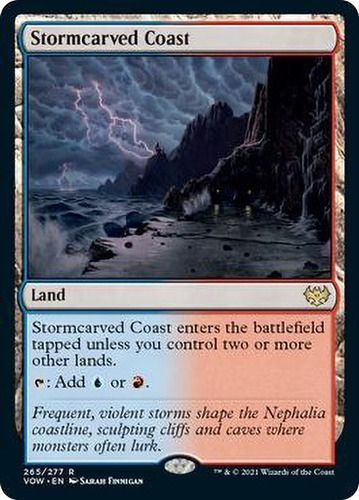 Magic Mtg Stormcarved Coast Innistrad: Crimson Vow