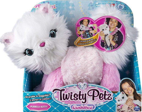 Twisty Petz Cuddlez Purrella Kitty Transforming Peluche