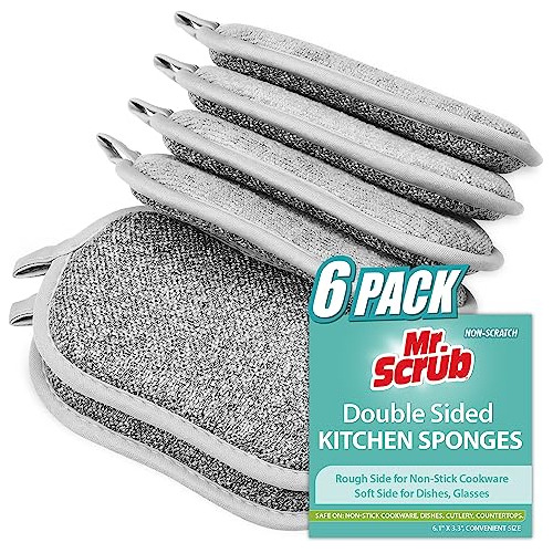 Esponjas Para Cocina Mr. Scrub, 6 Pack