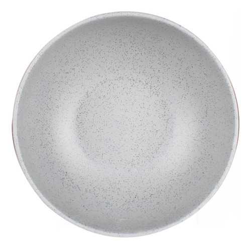 12 Tazones De Melamina Restaurante 500 Ml 15 Cm Vencort Color Gris Tazón