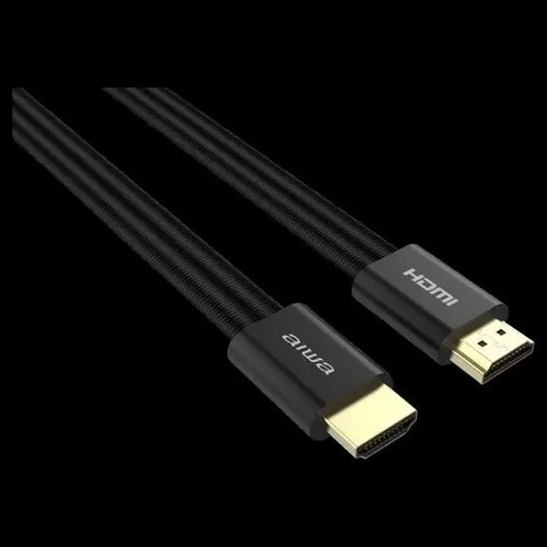 Cable Aiwa Awcphd1/Ultra Hdmi, 1,8 metros, color negro