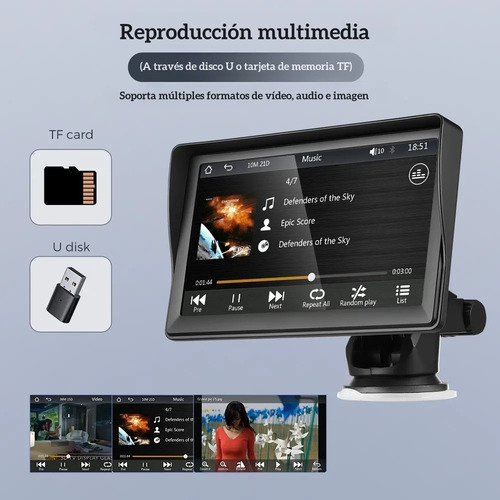 B600a Estéreo Inalámbrico Carplay Android Auto Para Coche P