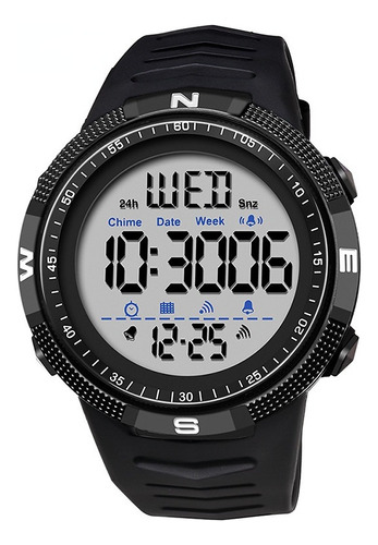 Reloj Sanda 6014, Reloj Led Impermeable Militar