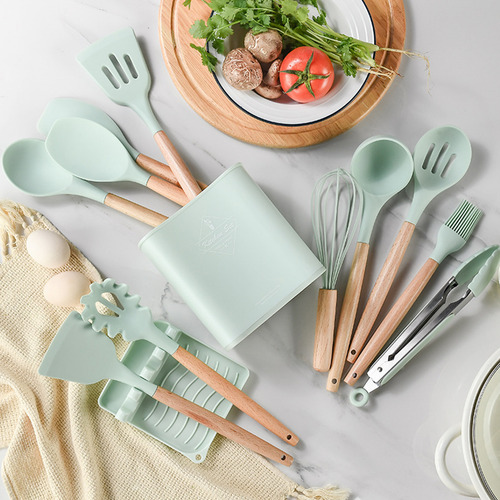 Juego De Utensilios De Cocina De Silicona Antiadherente De 1