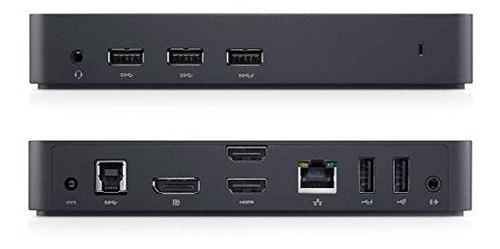 Estación De Acoplamiento De Triple Pantalla Dell Usb 3.0