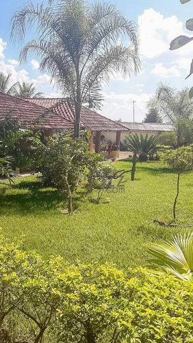 Chácara Com Casa 3 Dormitórios À Venda, 2.800 M² Por R$ 600.000 - Recanto Do Bosque - Monte Mor/sp - Ch0516