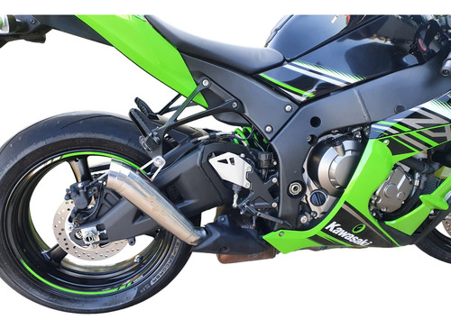 Escapamento Esportivo Megaphone Zx-10 Zx10 Kawasaki Megafone