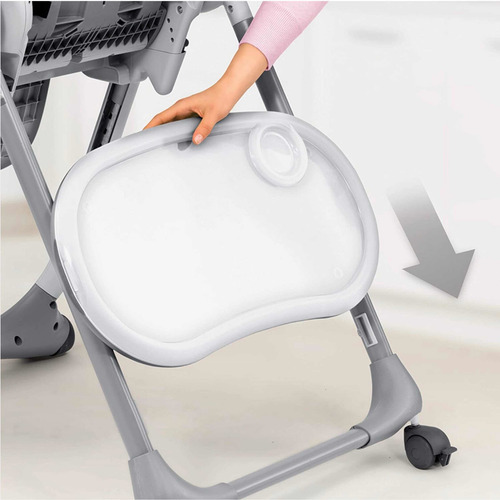 Imagen 4 de 9 de Silla De Comer Para Bebes Reclinable Chicco Polly2start