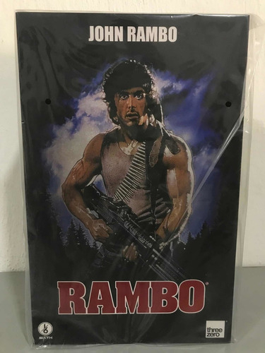 John Rambo Firs Blood Threezero Silvestre Stalone Original