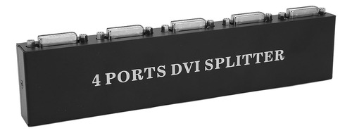 Splitter Dvi De 1 Entrada Y 4 Salidas Hd Sin Pérdidas Plug A