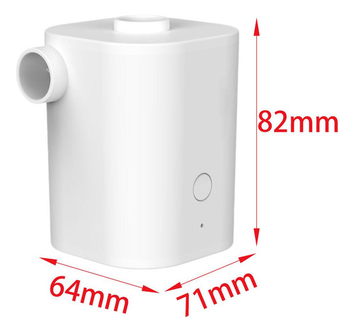 Bomba De Aire Eléctrica Mini Bomba Para Inflar Y Desinflar