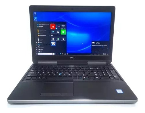 Laptop Dell 7520 Xeon E3 32gb 512 Ssd 15 W10 Pro Color Negro