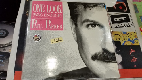 Paul Parker One Look (was Enough) Vinilo Maxi France 1987