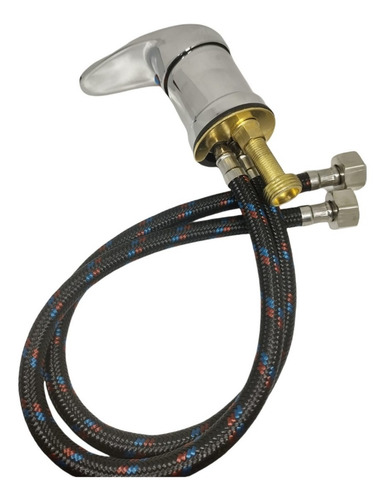 Llave Monomando + Ducha Para Lava Pelo Fijo Peluqueria