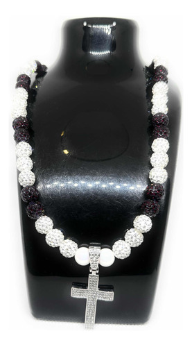 Collar Beisbol Hype Bling Swarovsky Brillantes