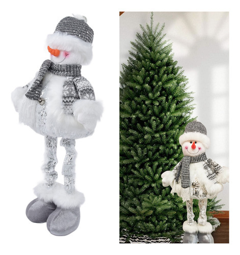 Muñecas Retráctiles De Juguete Navideño Con Muñecos De Nieve
