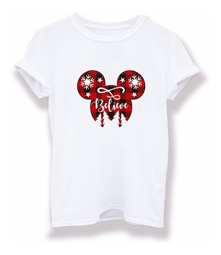 Imagen 2 de 10 de Playera Navideña Mickey Mouse