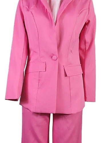 I Conjunto De Chaqueta Y Pantalón Casual De Mujer A La Moda