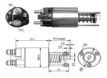 Solenoide Marelli Fiat Uno Fire/panda