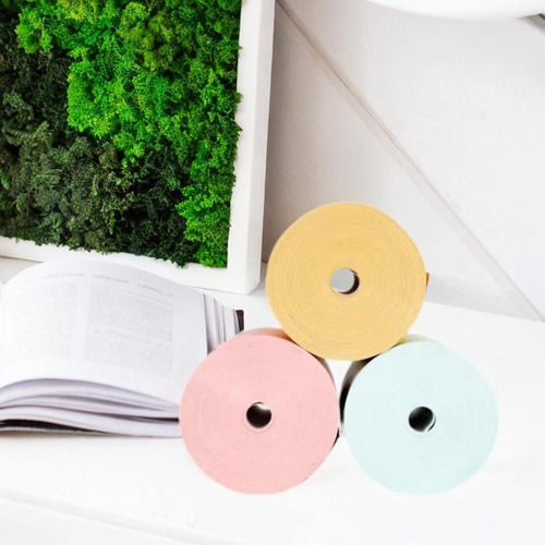 Papel De Impresora Para Mini Impresora Color Térmico 3uds