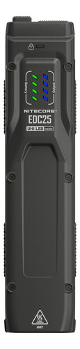 Lanterna Táticas Nitecore Edc25 3000 lumens 300M Strobe Recarregável