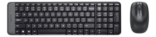 Combo Logitech  De Teclado Y Mouse Inalámbricos  Mk220