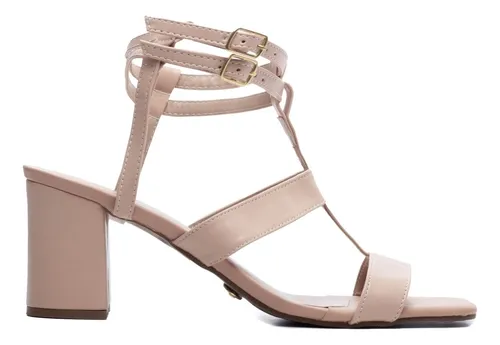 Sandalia salto cheap grosso 40