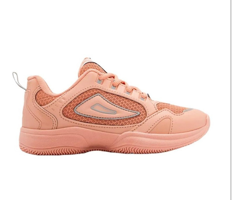 Imagem 2 de 5 de Tênis Infantil Casual Escolar Flat Rosa Fila Attrek Original