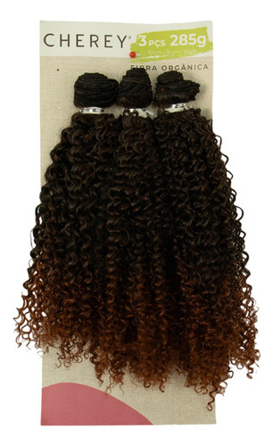 Cabelo Orgânico Cacheado Golvo 285 G Cor #t1b/350