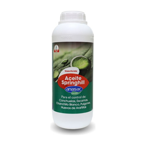 Aceite Miscible Springhill X Frasco 1 L Anasac