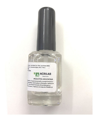 5 Primer Sin Acido P/ Esmalte Gel Semipermanente Acrilab